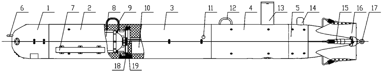 Modular small deep-sea AUV