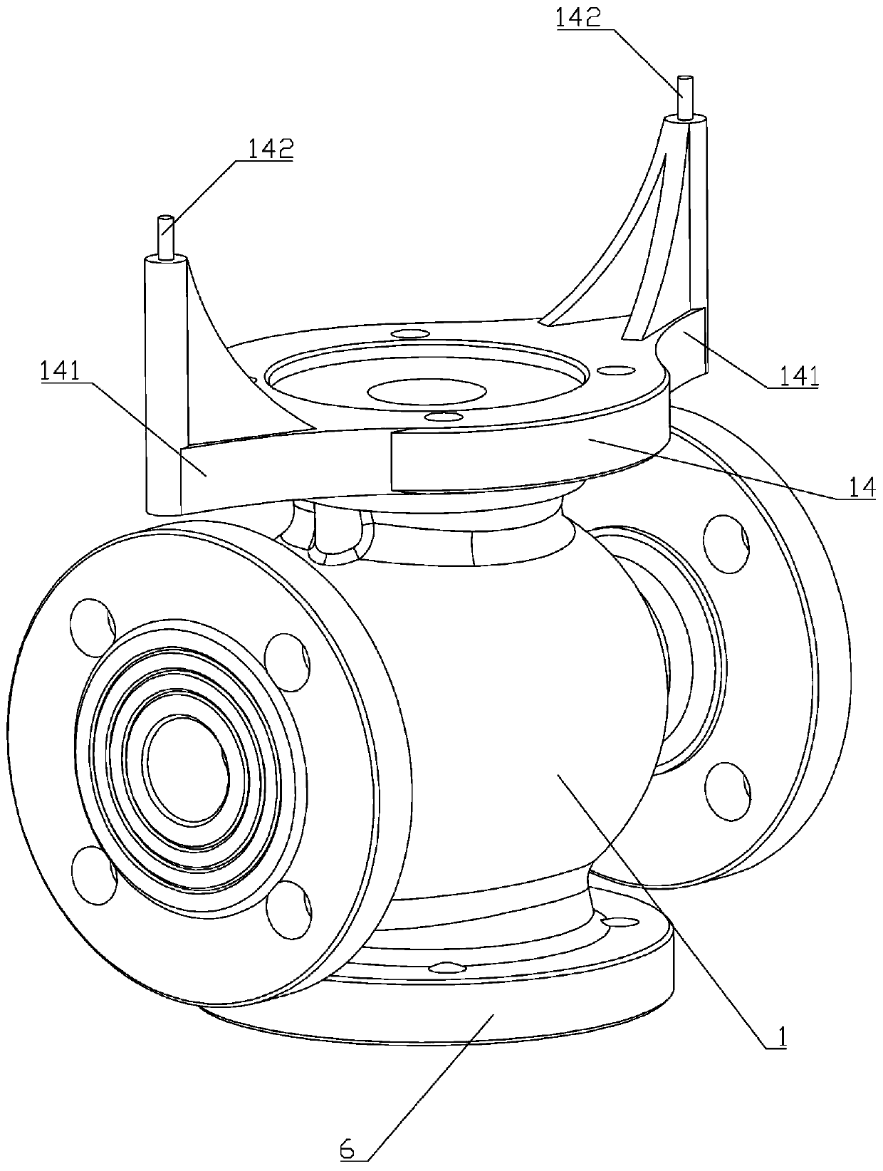 Adjusting valve