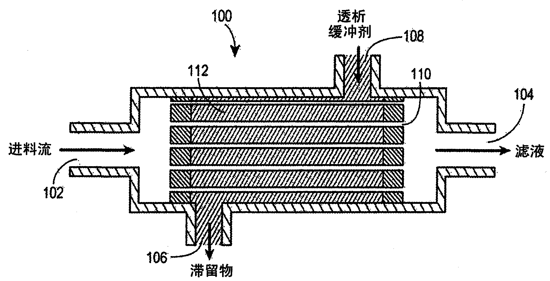 Method of concentrating shear-sensitive biopolymers using hollow fibre membranes