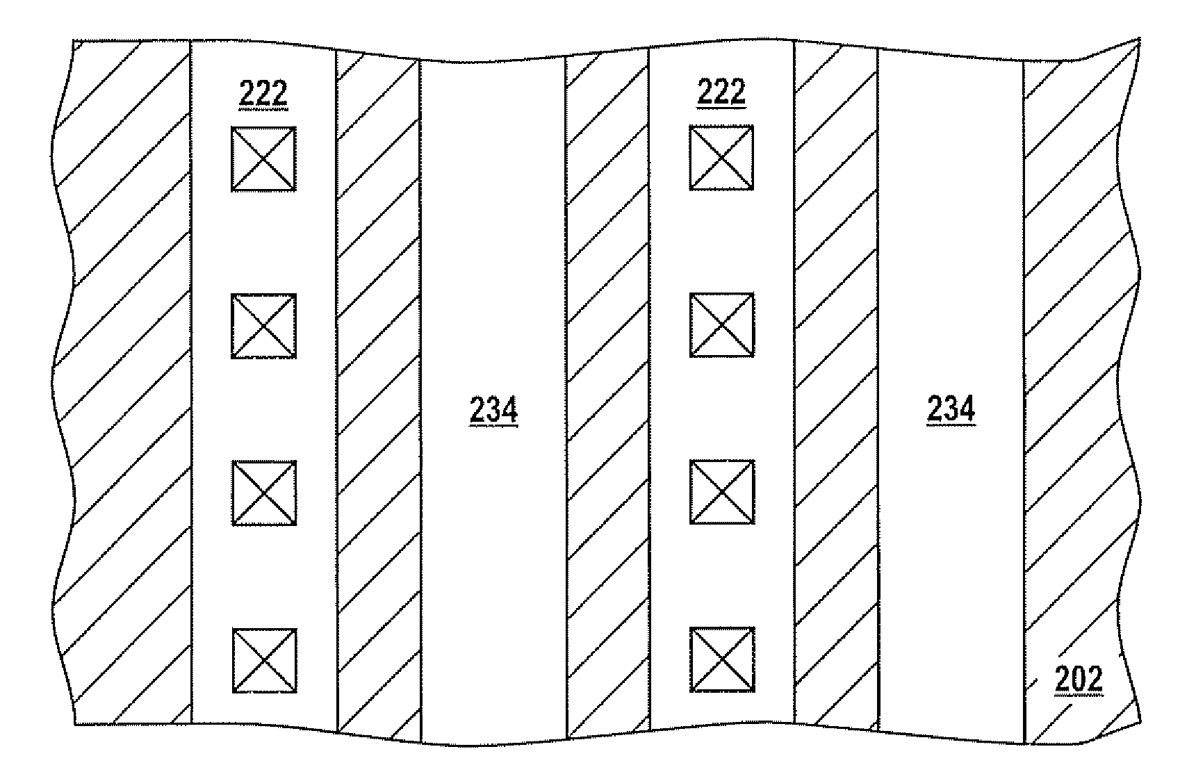 Process of fabricating a workpiece using a test mask