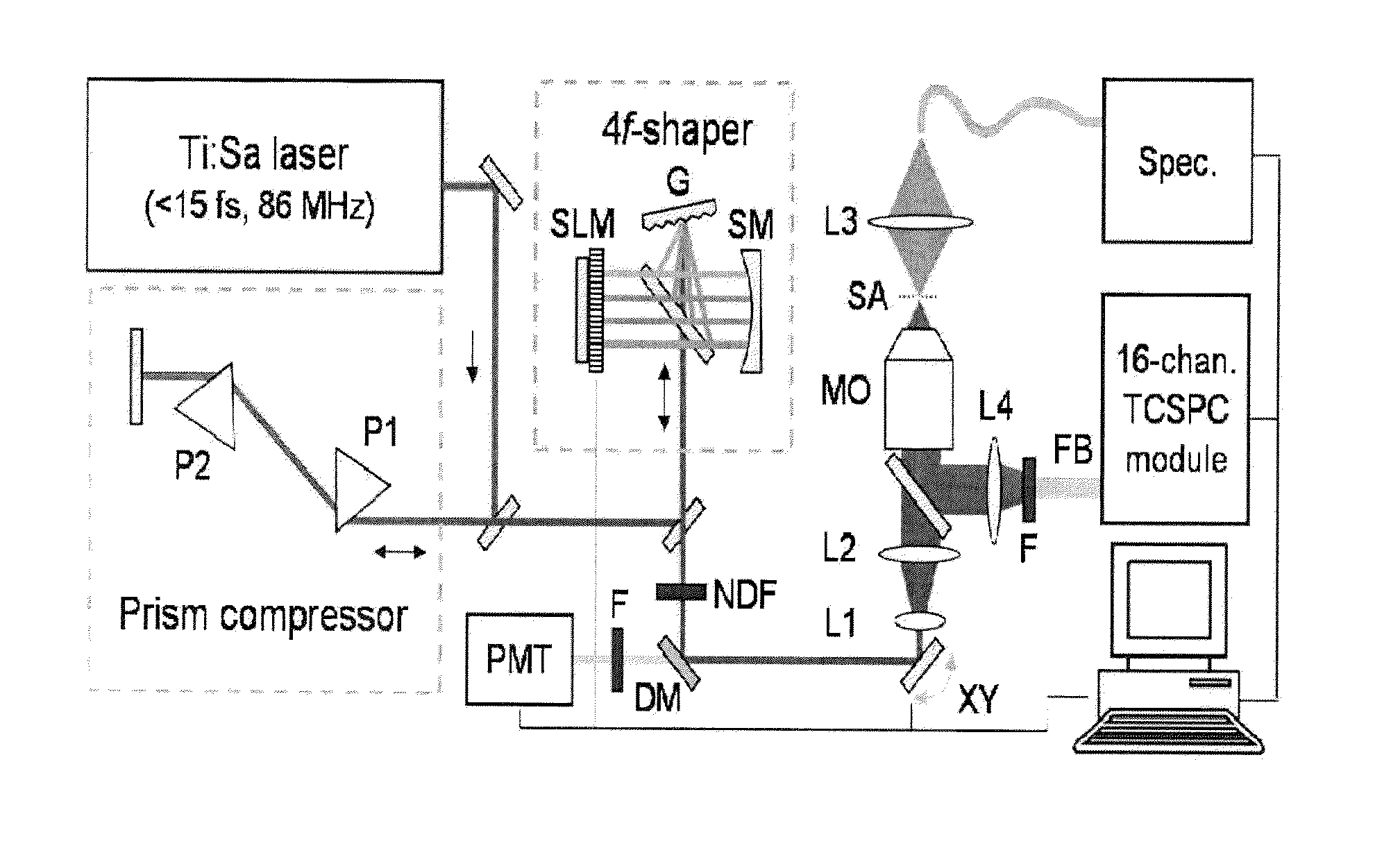 Laser pulse synthesis system