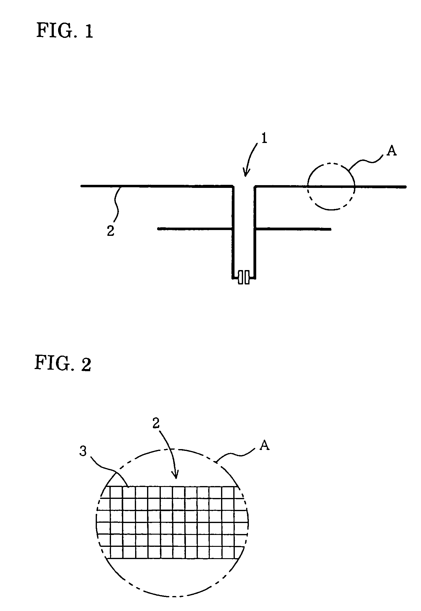 Antenna pattern and electromagnetic-wave energy processing device having the same
