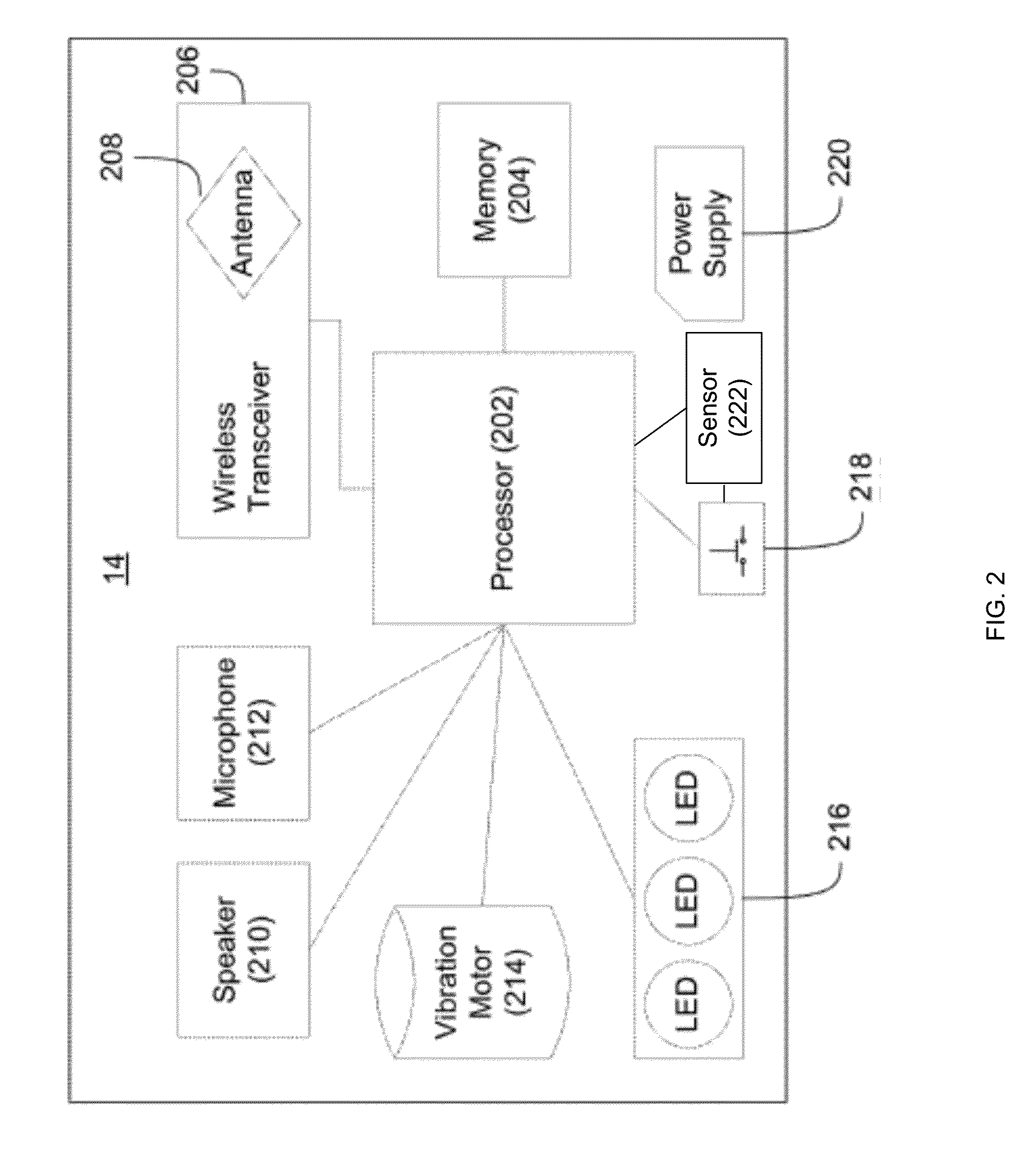 Wireless security device and method to place emergency calls