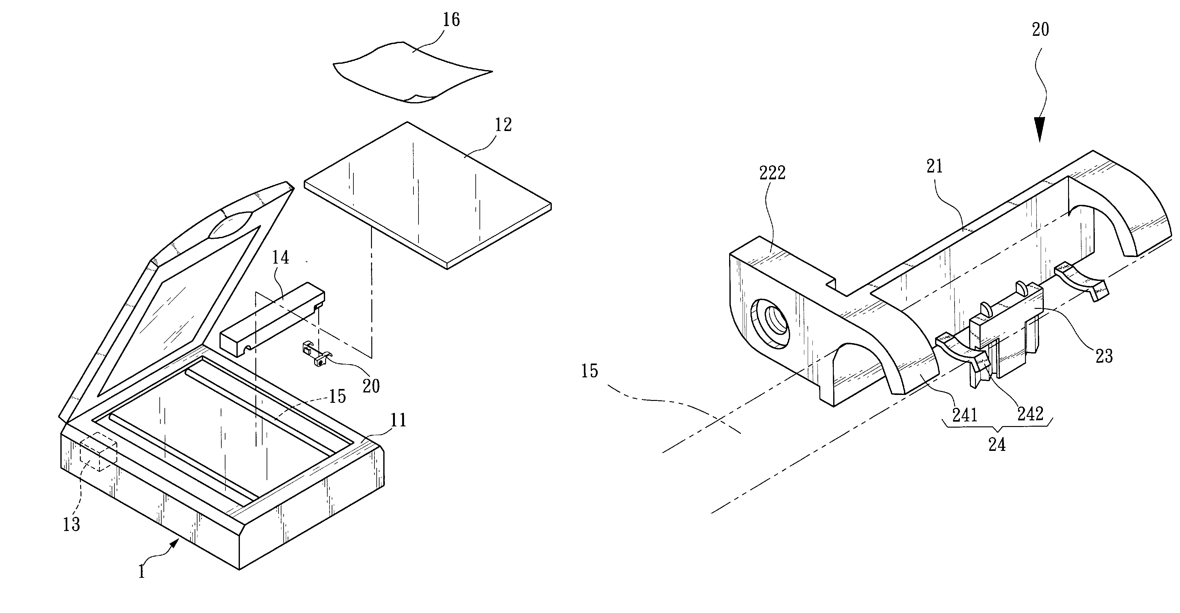 Axle sleeve apparatus for optical chassis