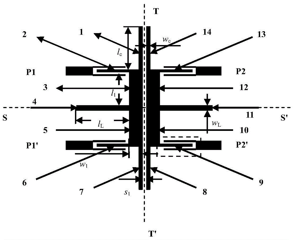 A Novel Differential Bandpass Filter Based on Coupled Cross-Shaped Resonators