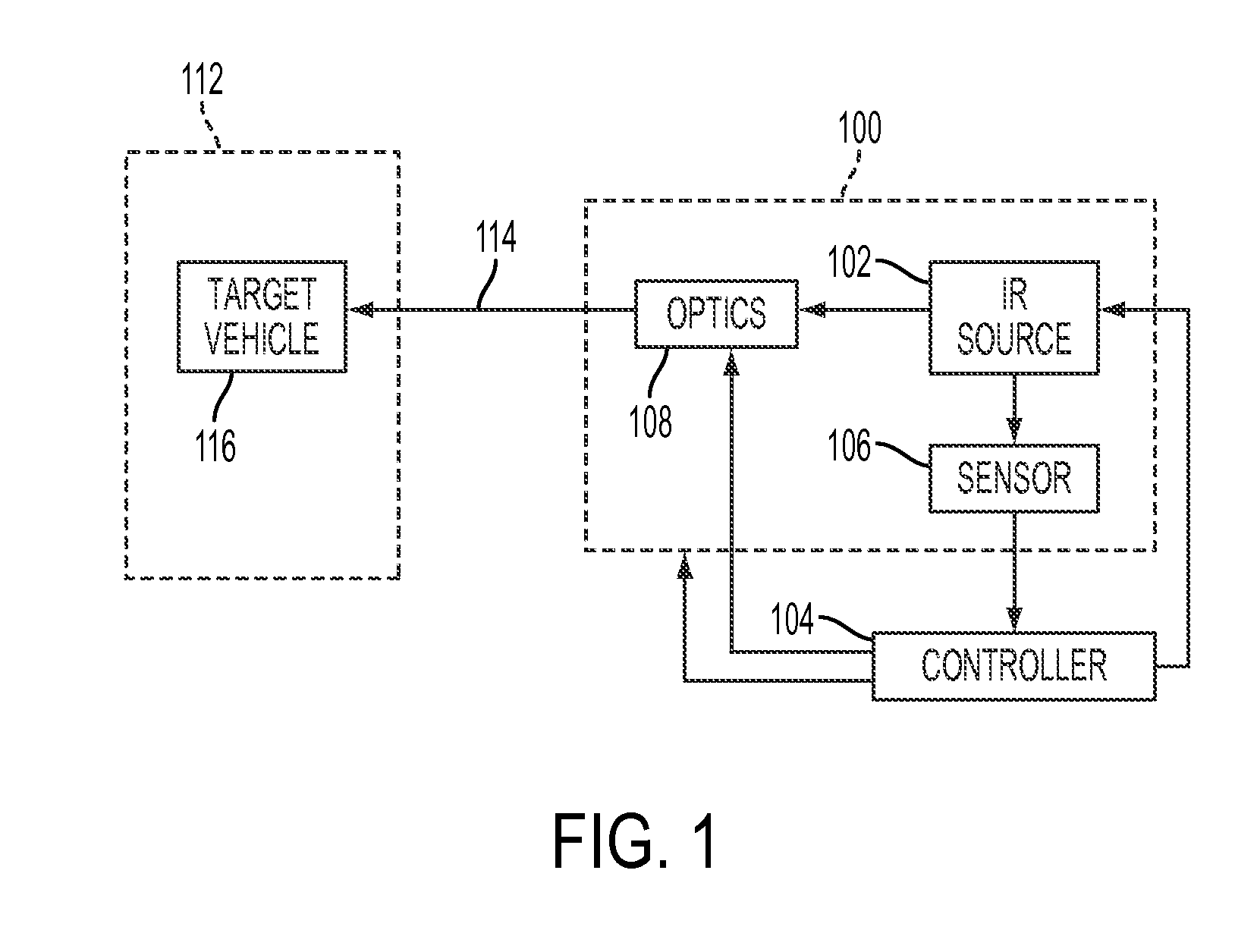 Vehicle speed determination via infrared imaging