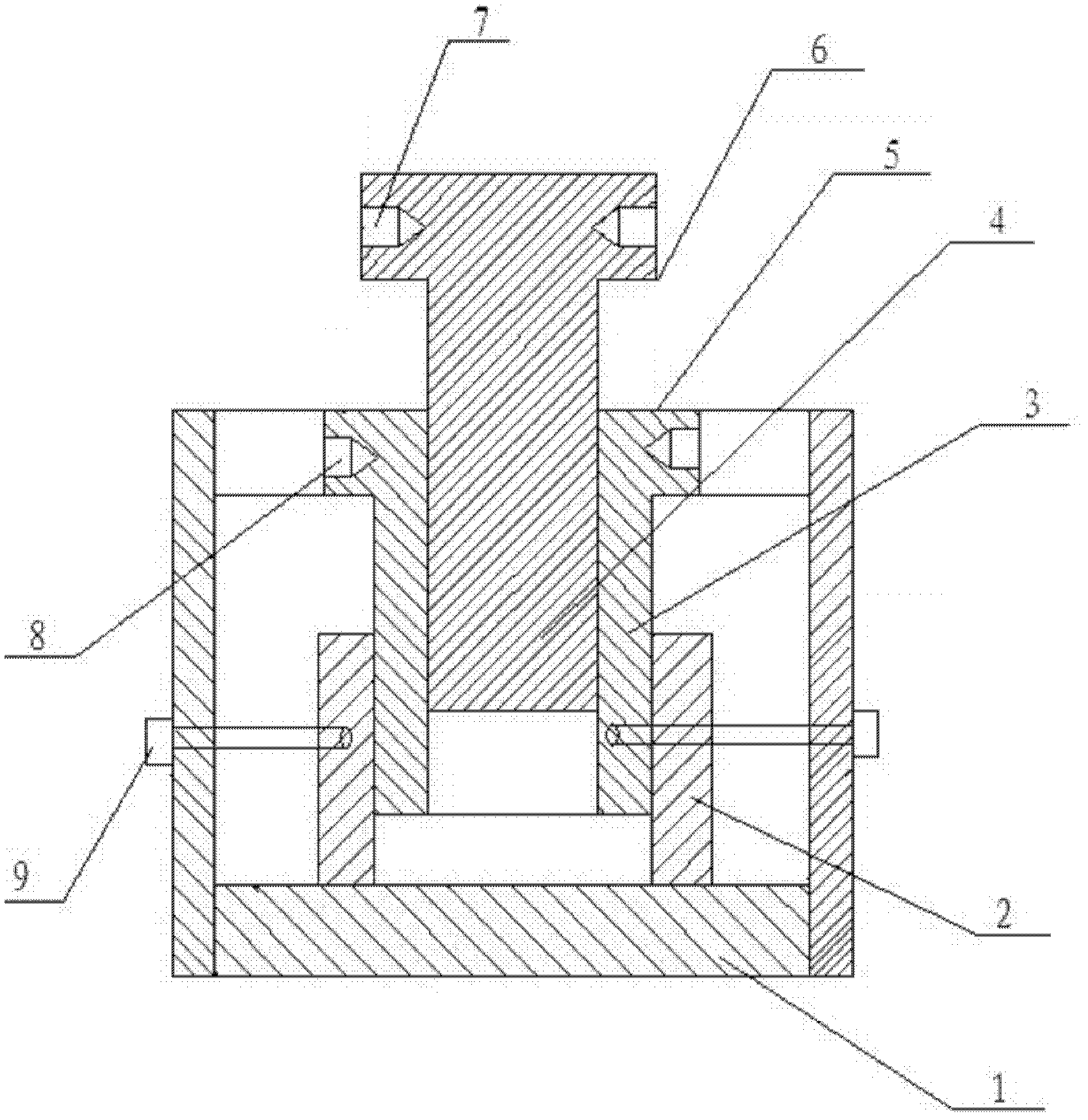 Structure of special jack for large truck