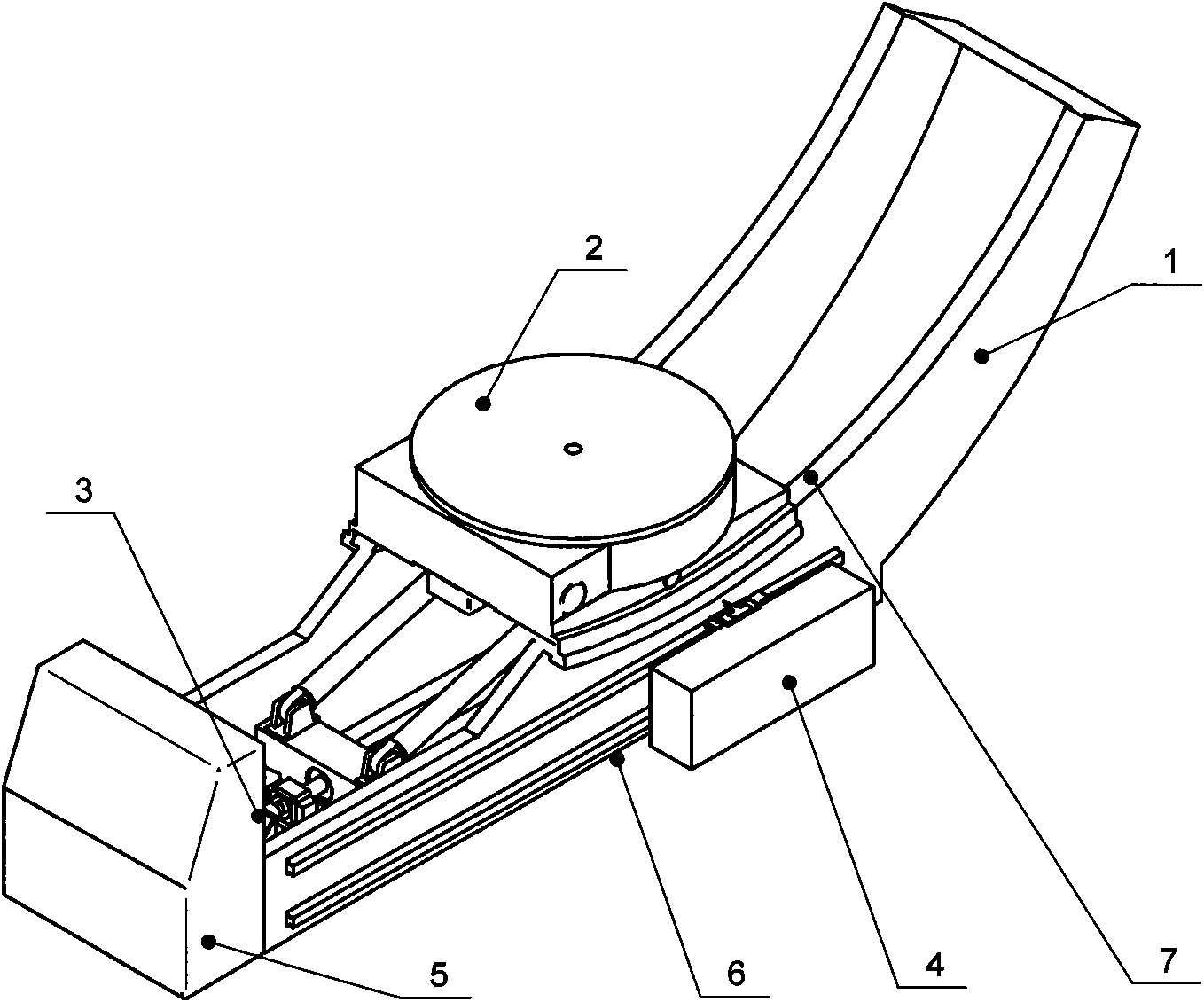 Three coordinate converting machine for integrated testing of quality characteristics