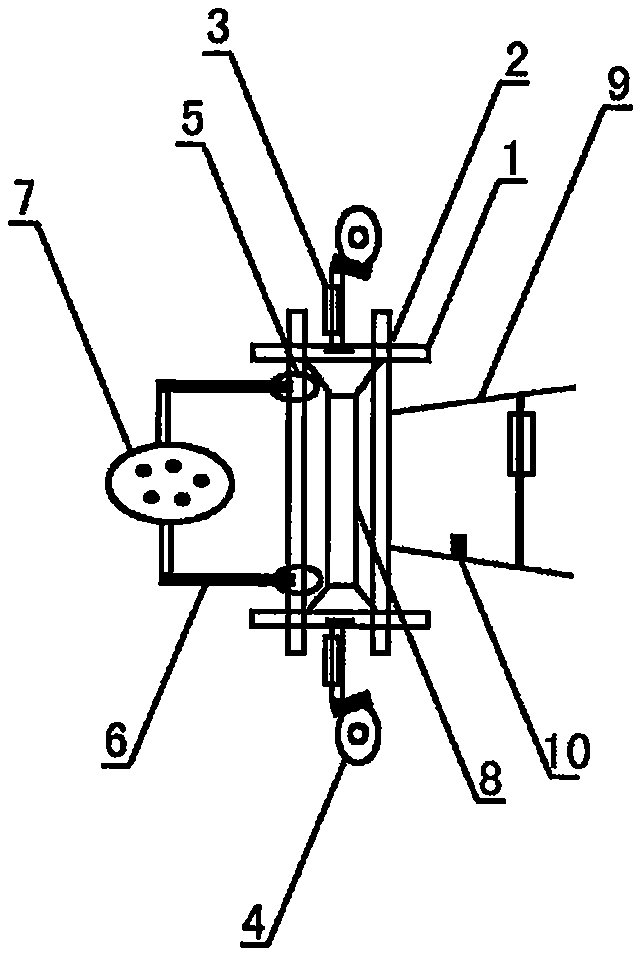 Light soil mixing device with disc structure