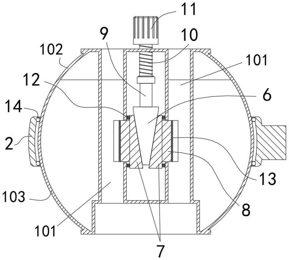 Dialysis tube fixation device for nephrology department