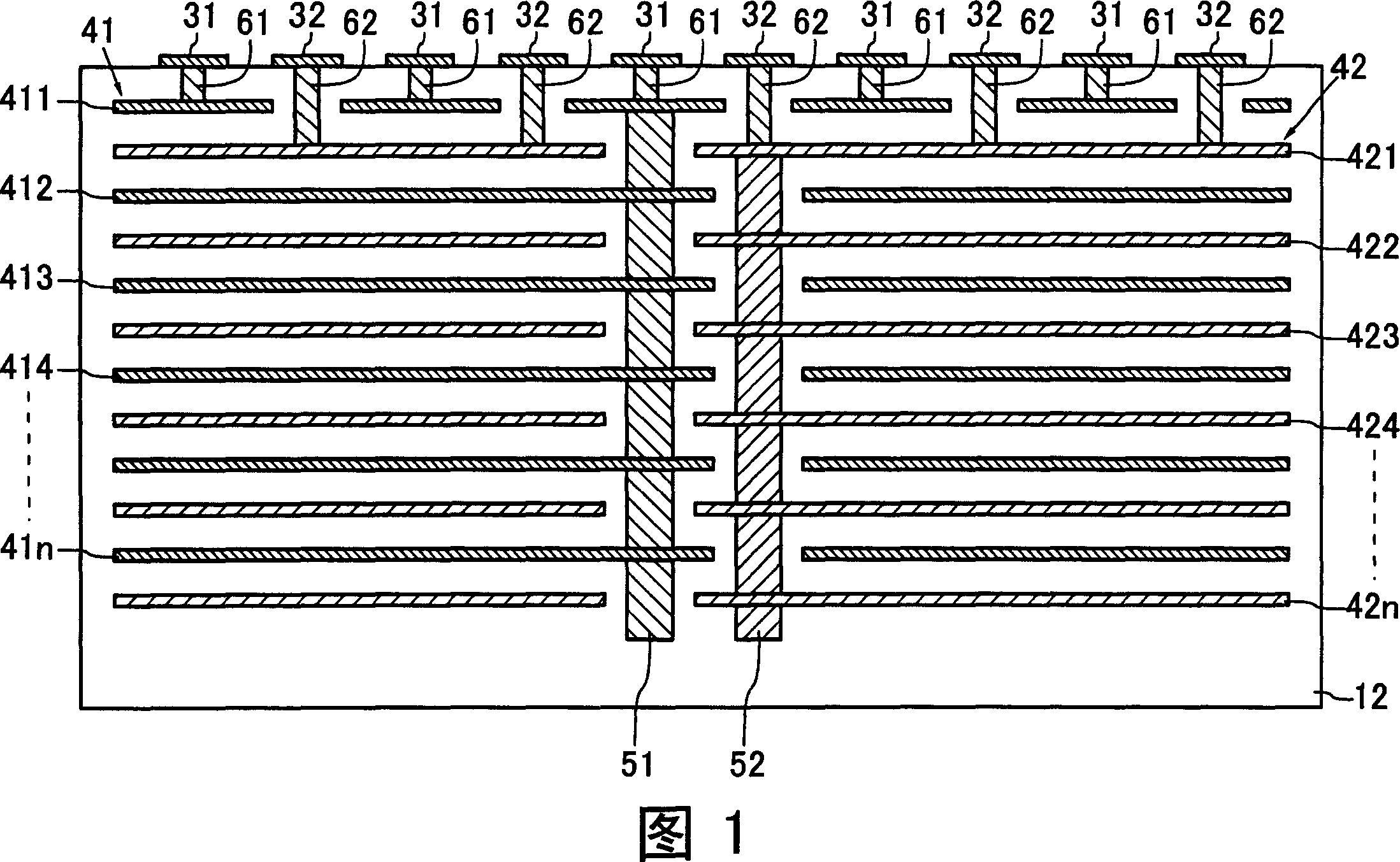 Laminated capacitor and manufacturing method thereof