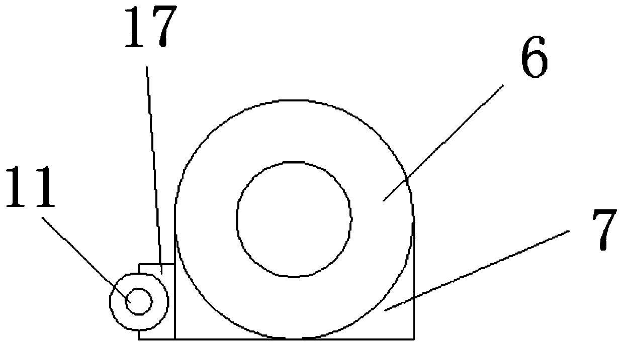 A power cable roller with its own retractable function