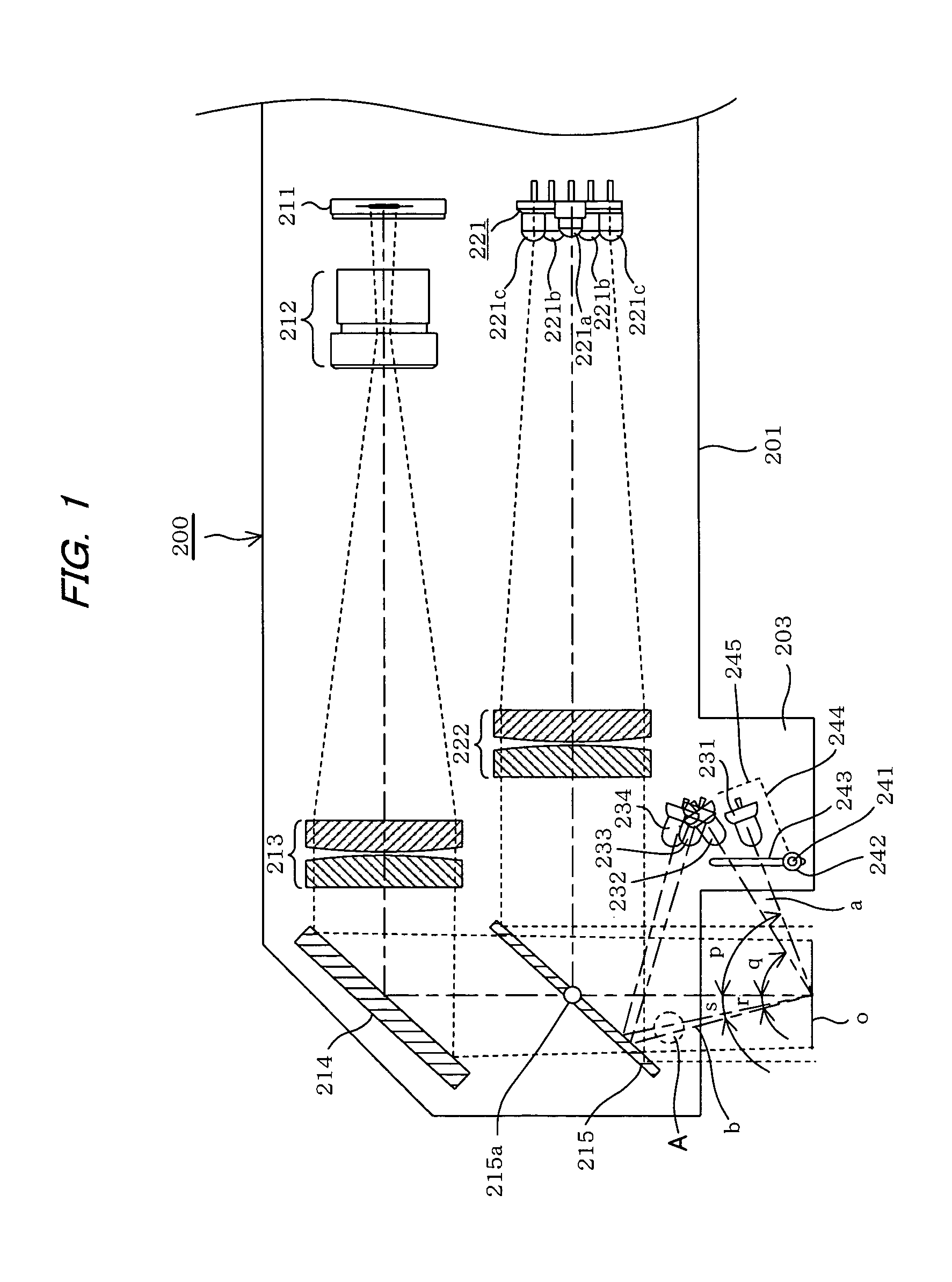 Optical reader capable of changing the incident angle of dark field illumination