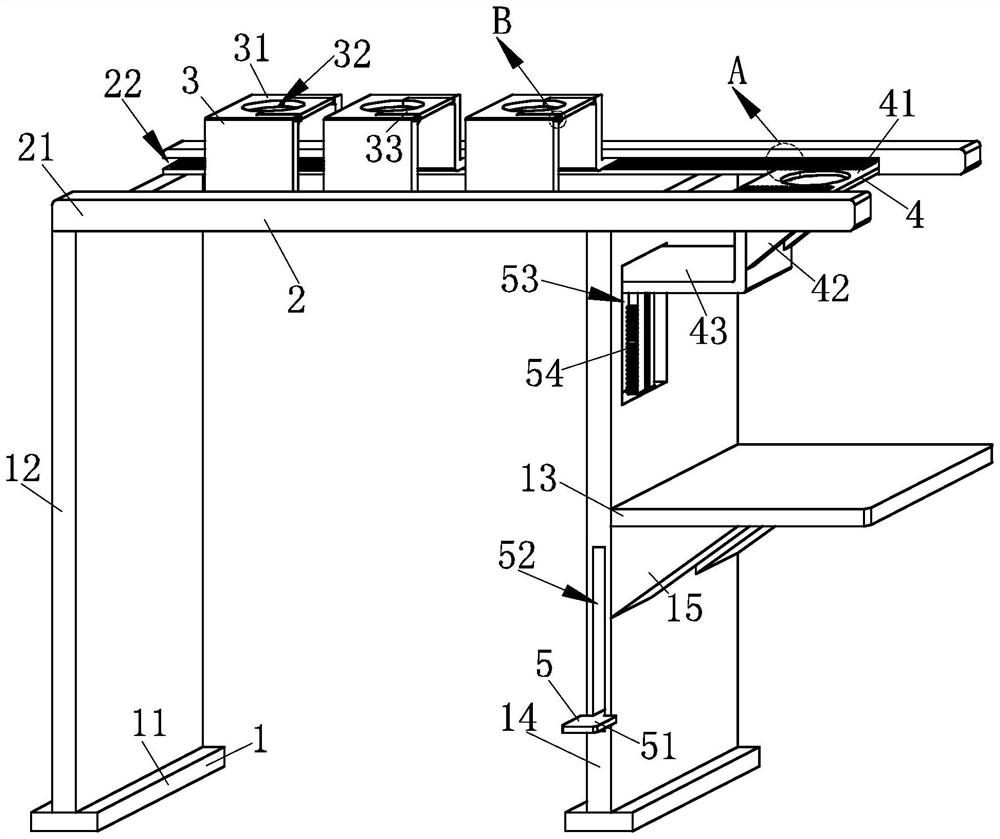 Water changing device of water dispenser