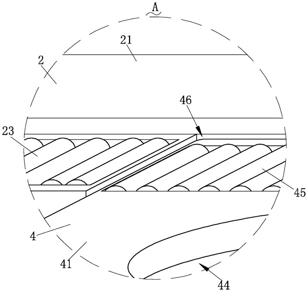 Water changing device of water dispenser