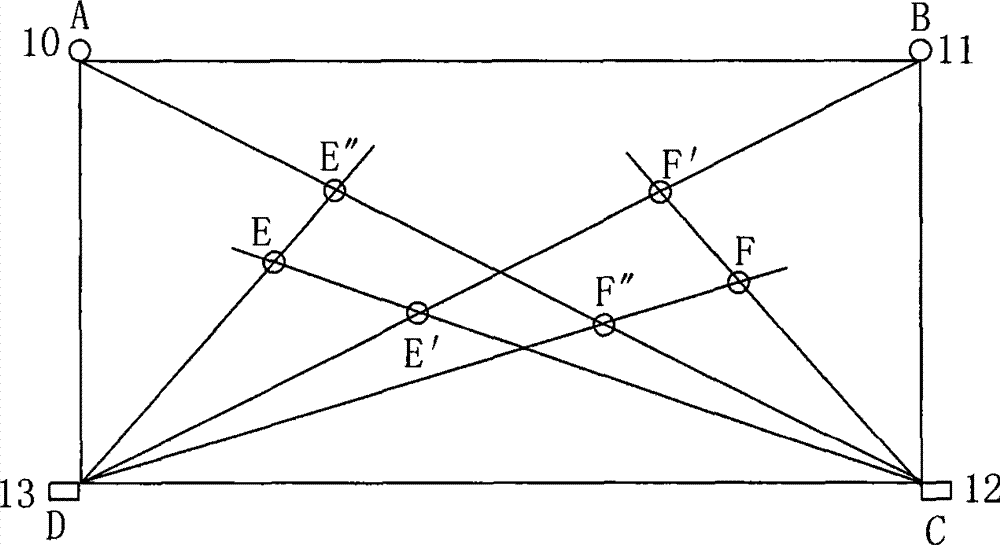 Multi-touch positioning method and multi-touch screen