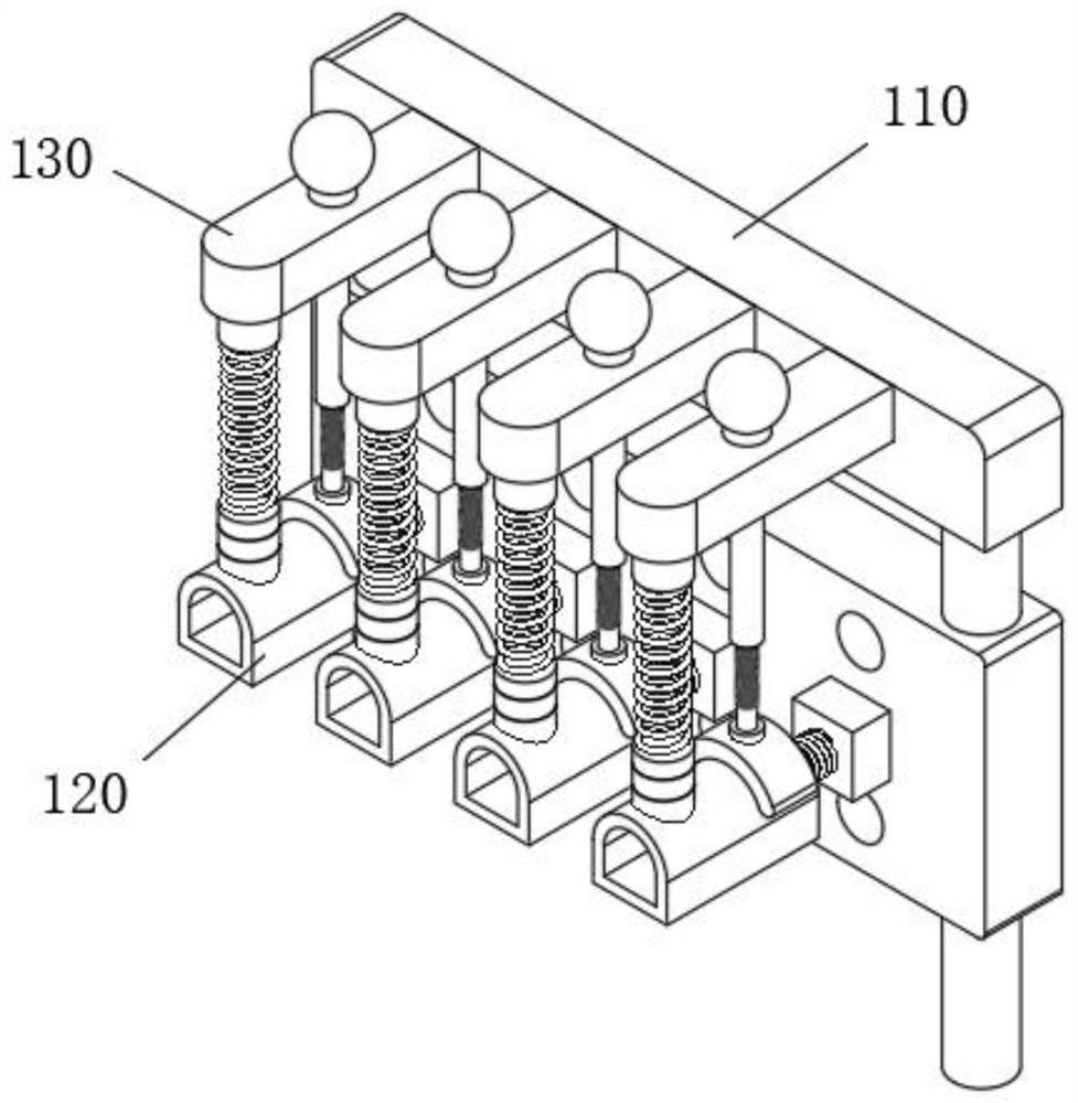 A force-adjustable plug-in combined nursing finger rehabilitation trainer