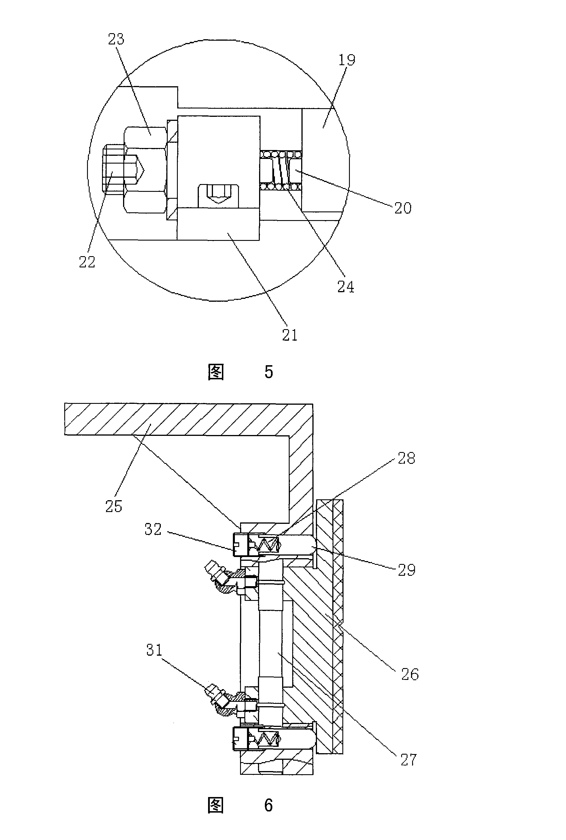 Robot sand core lock core, core setting method and system
