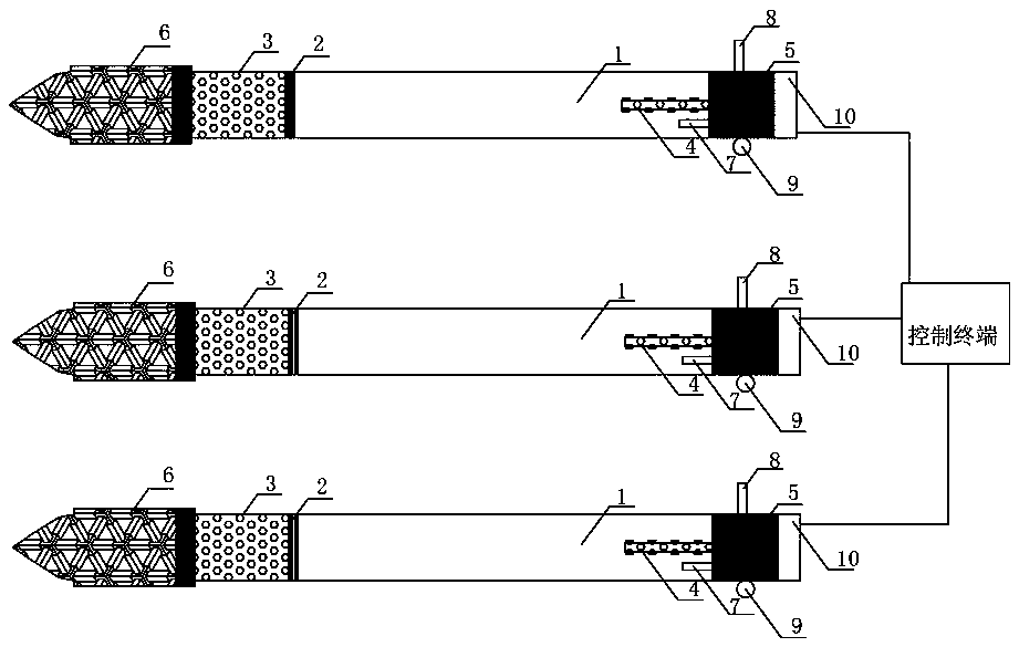 A high-energy physical fracturing device