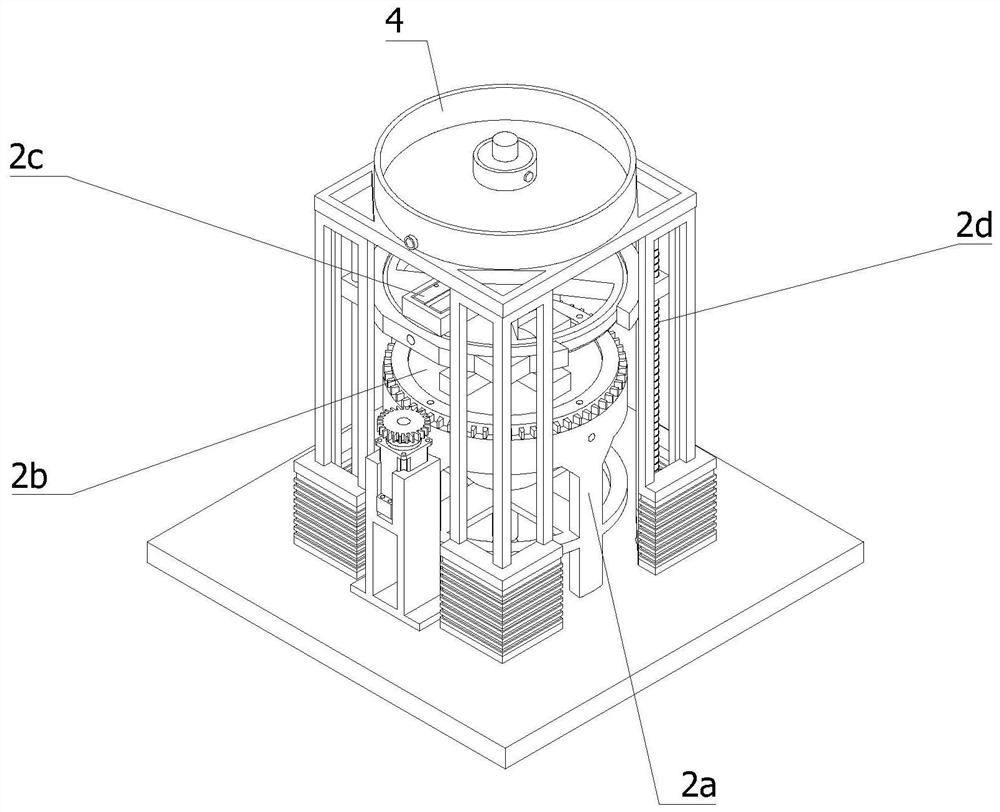 Intelligent grinding and milling equipment combined with laser