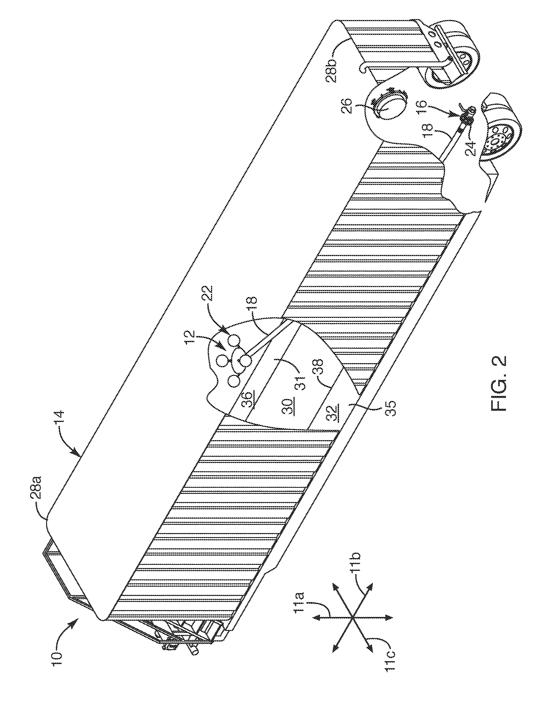 Fractionator annular drain apparatus and method