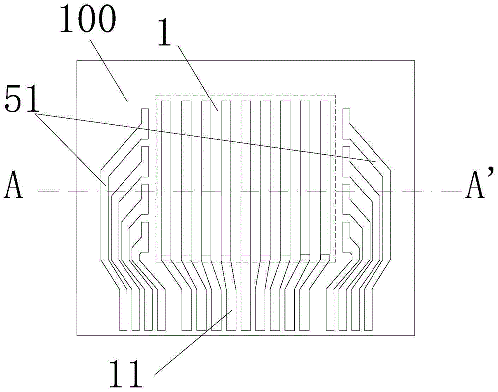A low-power organic electroluminescent display device and manufacturing method