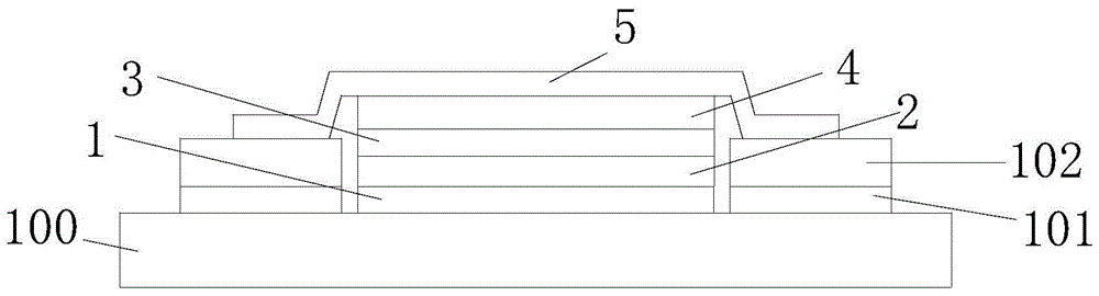 A low-power organic electroluminescent display device and manufacturing method