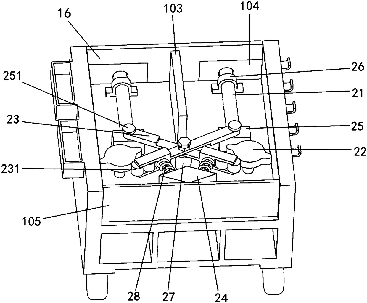 Walking aid capable of massaging crura