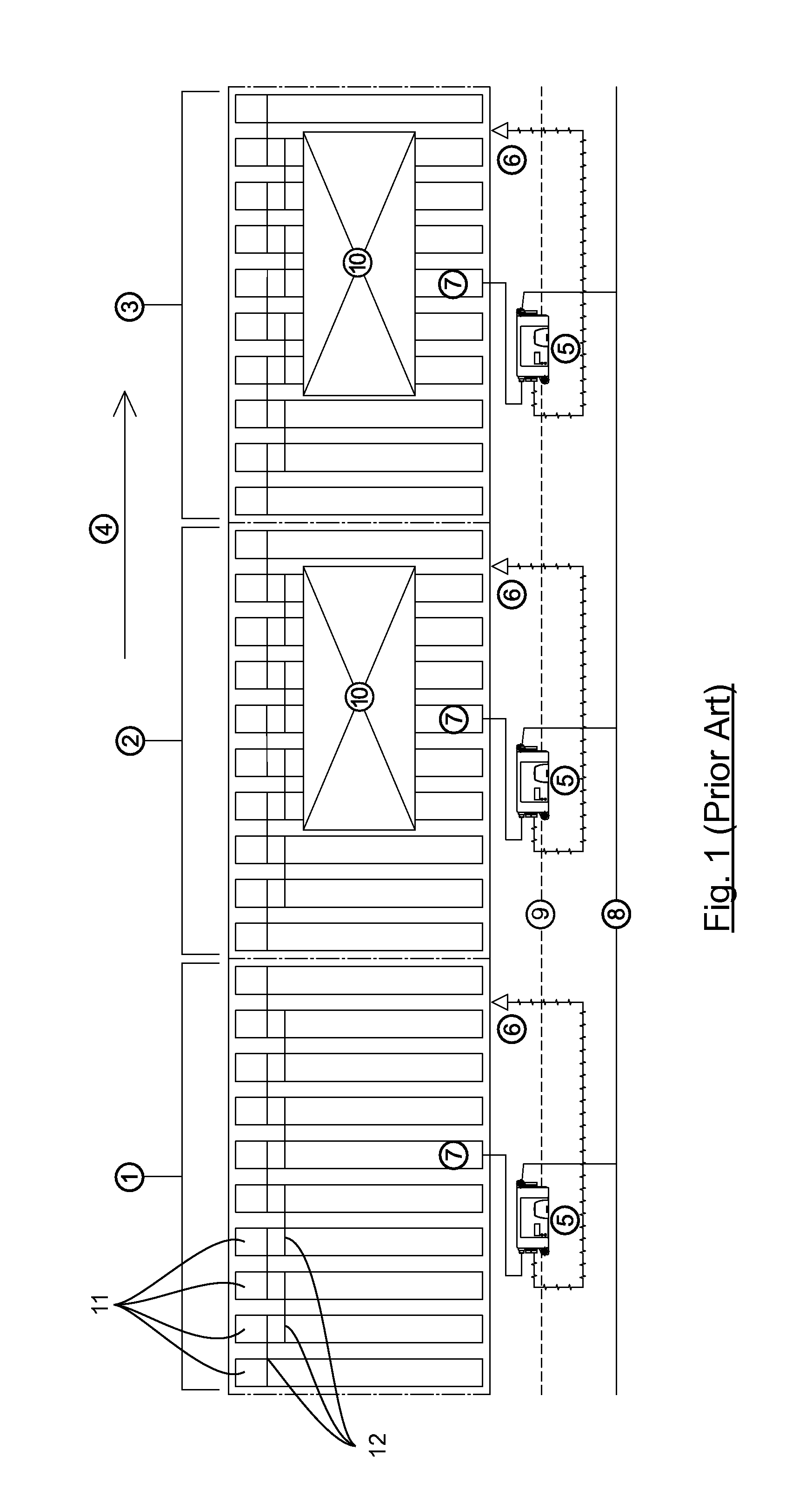 Modular conveyor system and corresponding method