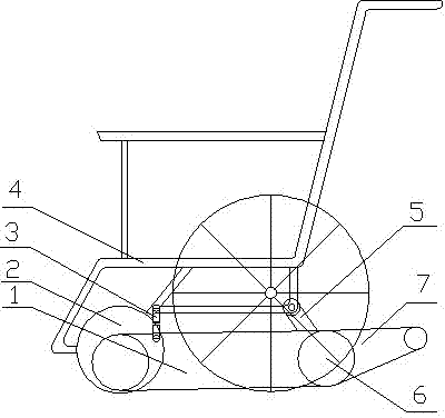 Tracked wheeled transformable wheelchair
