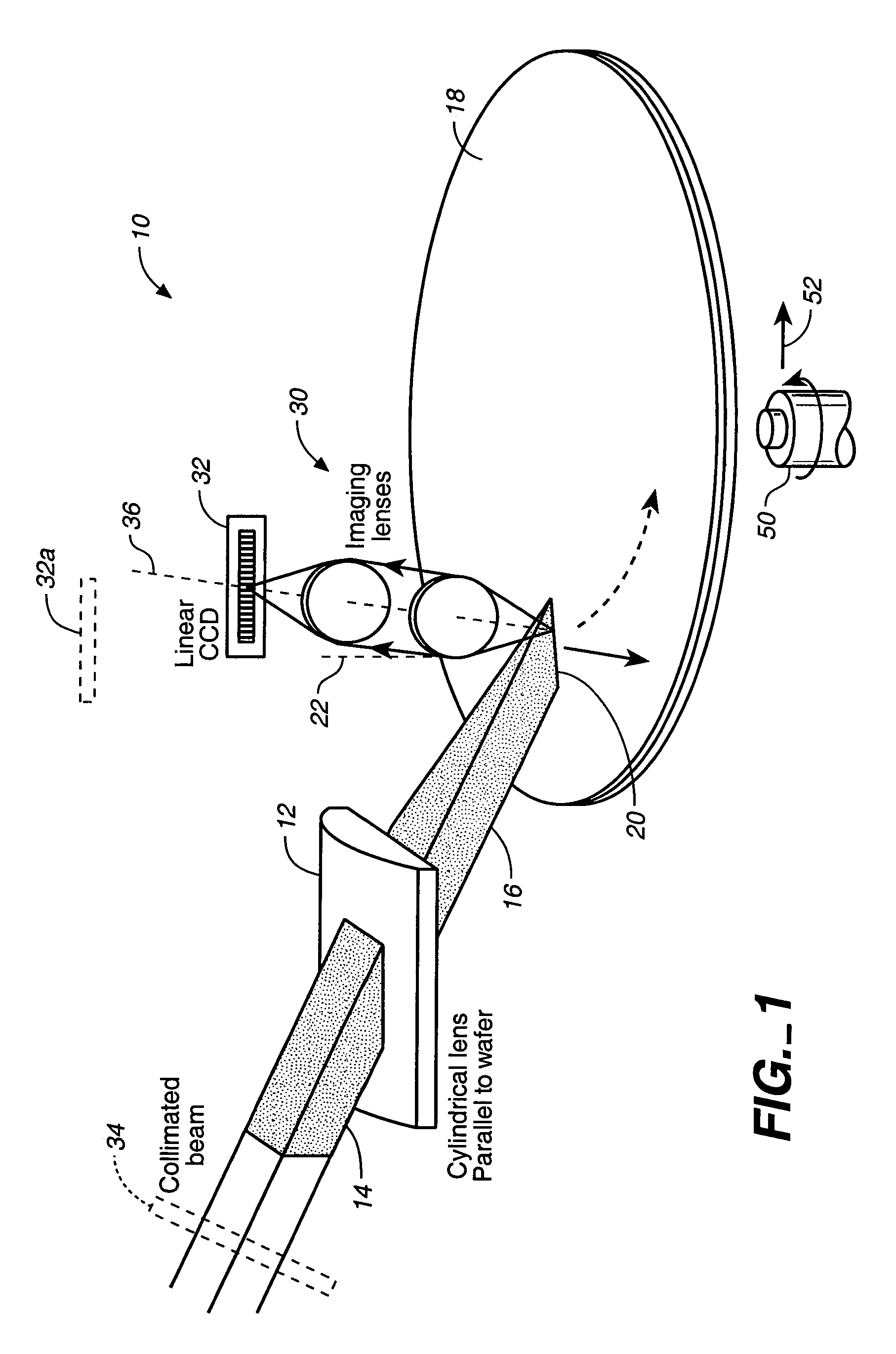 System for detecting anomalies and/or features of a surface