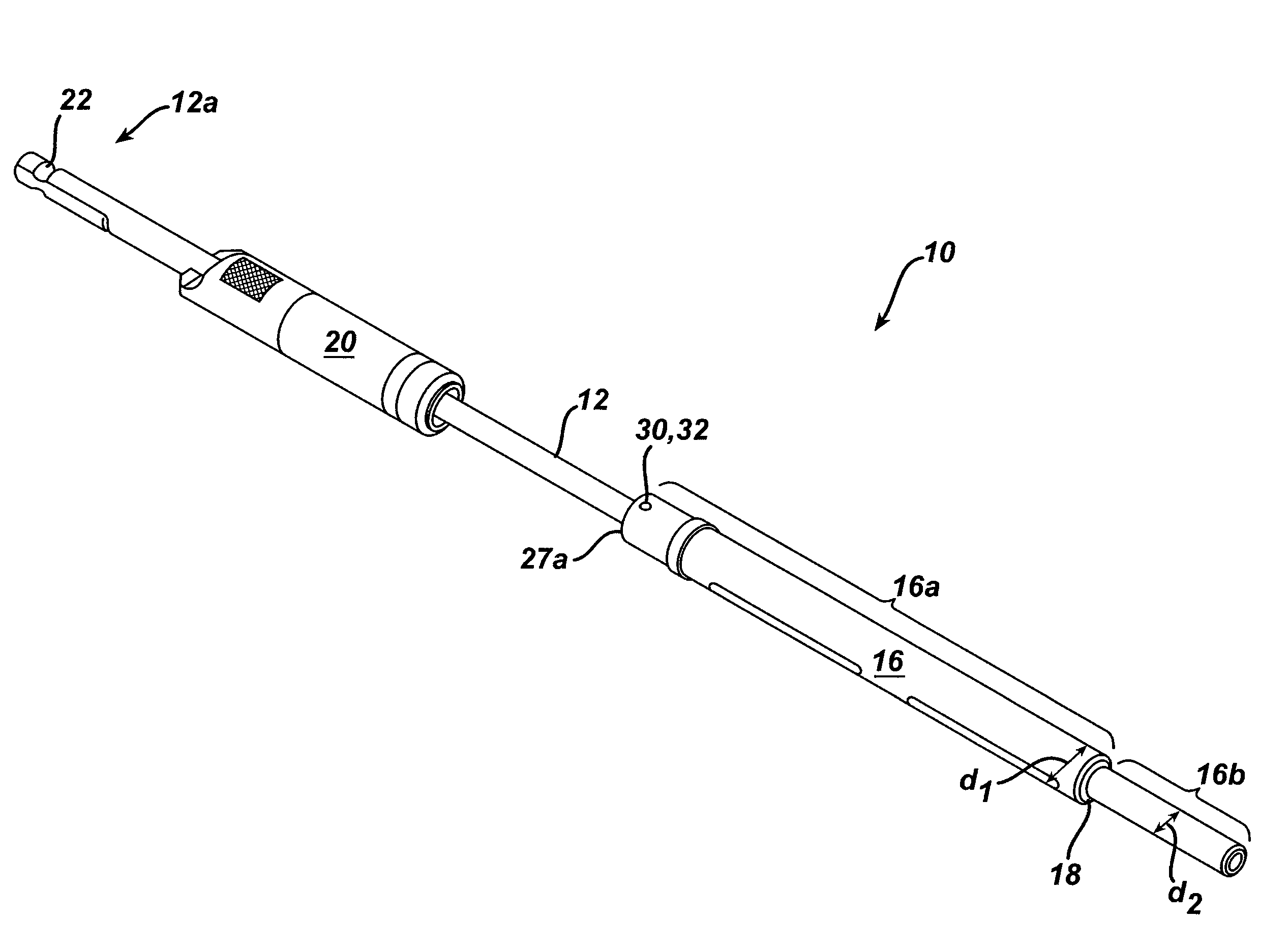 Variable depth drill with self-centering sleeve
