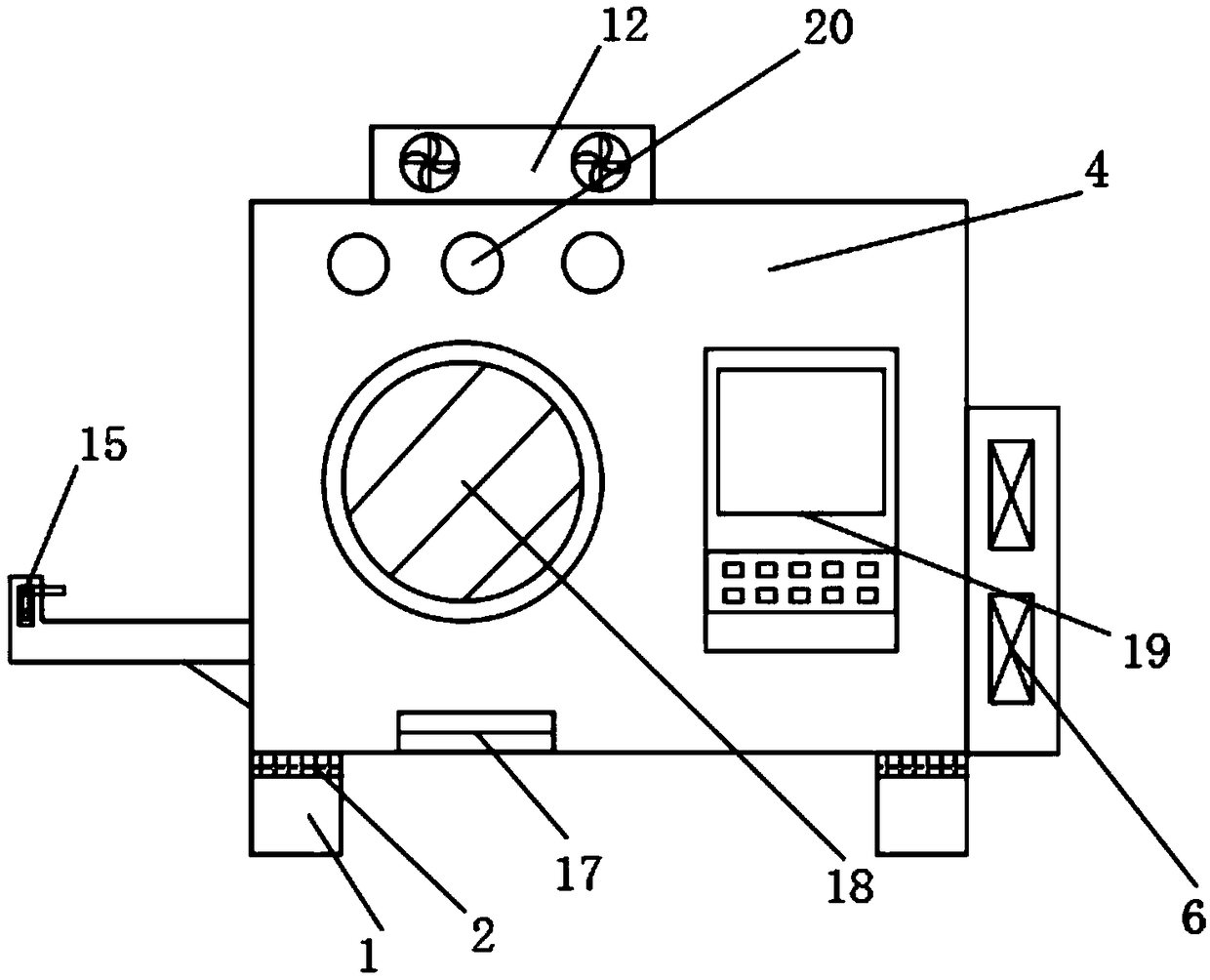 Ultra-precision surface treatment device with high-efficiency metal processing