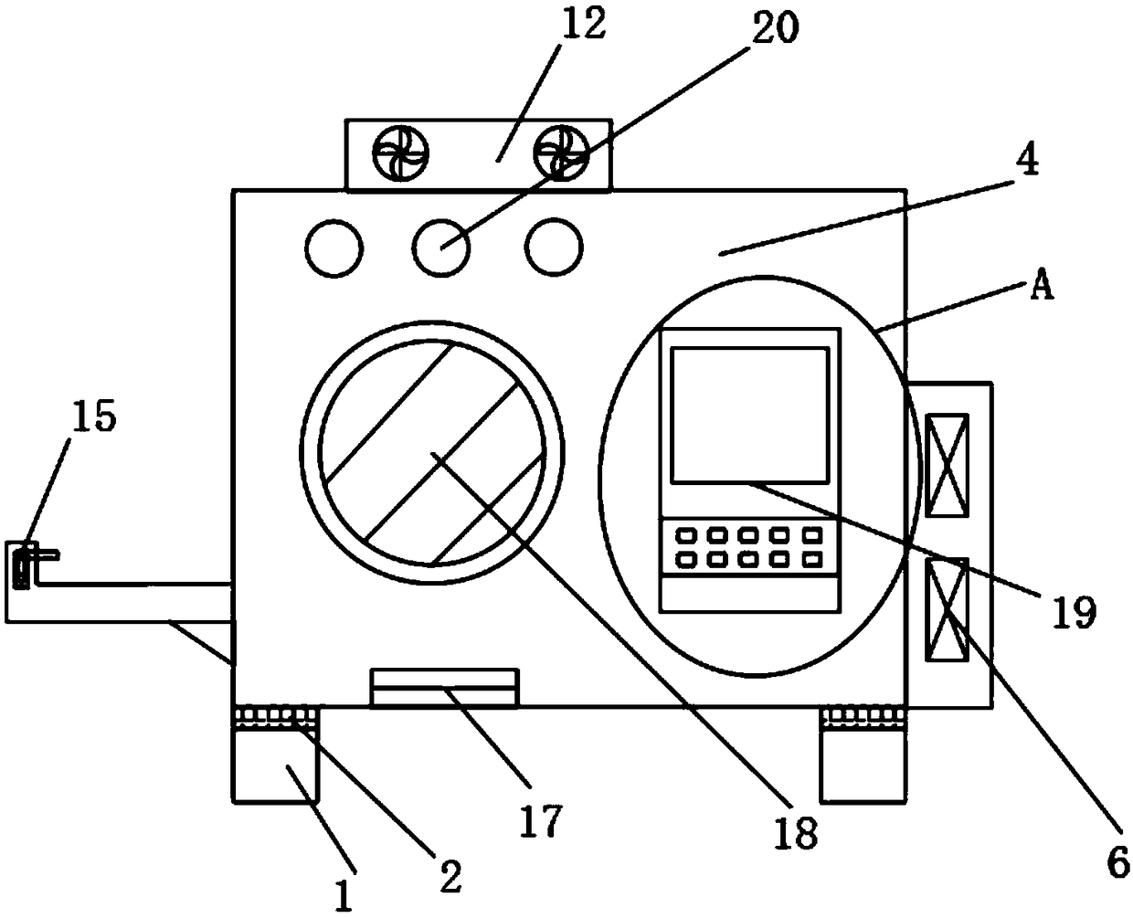 Ultra-precision surface treatment device with high-efficiency metal processing