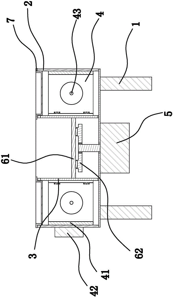 A liquid stirring device with improved structure