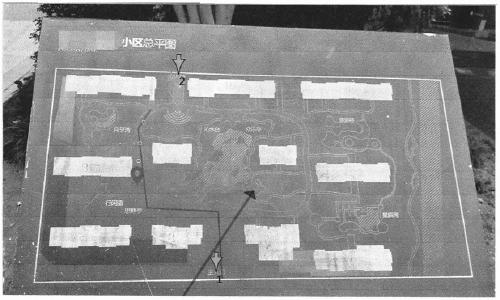 System and method for realizing tour guide based on mobile phone hand-drawn map photos