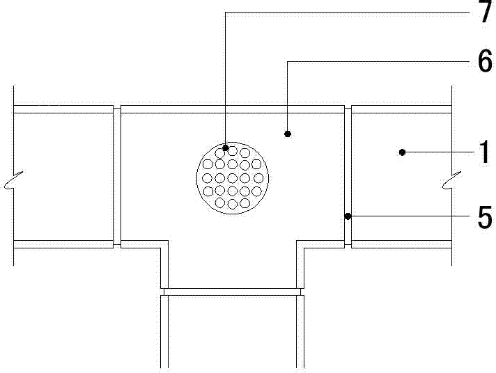 Non-welding assembly type finished open ditch