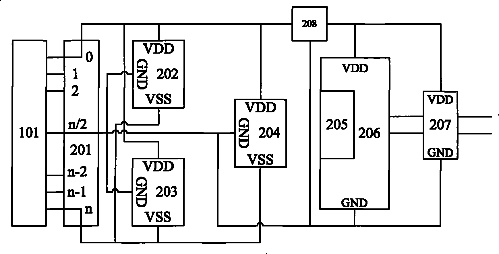 Monomer voltage polling module of super capacitor bank