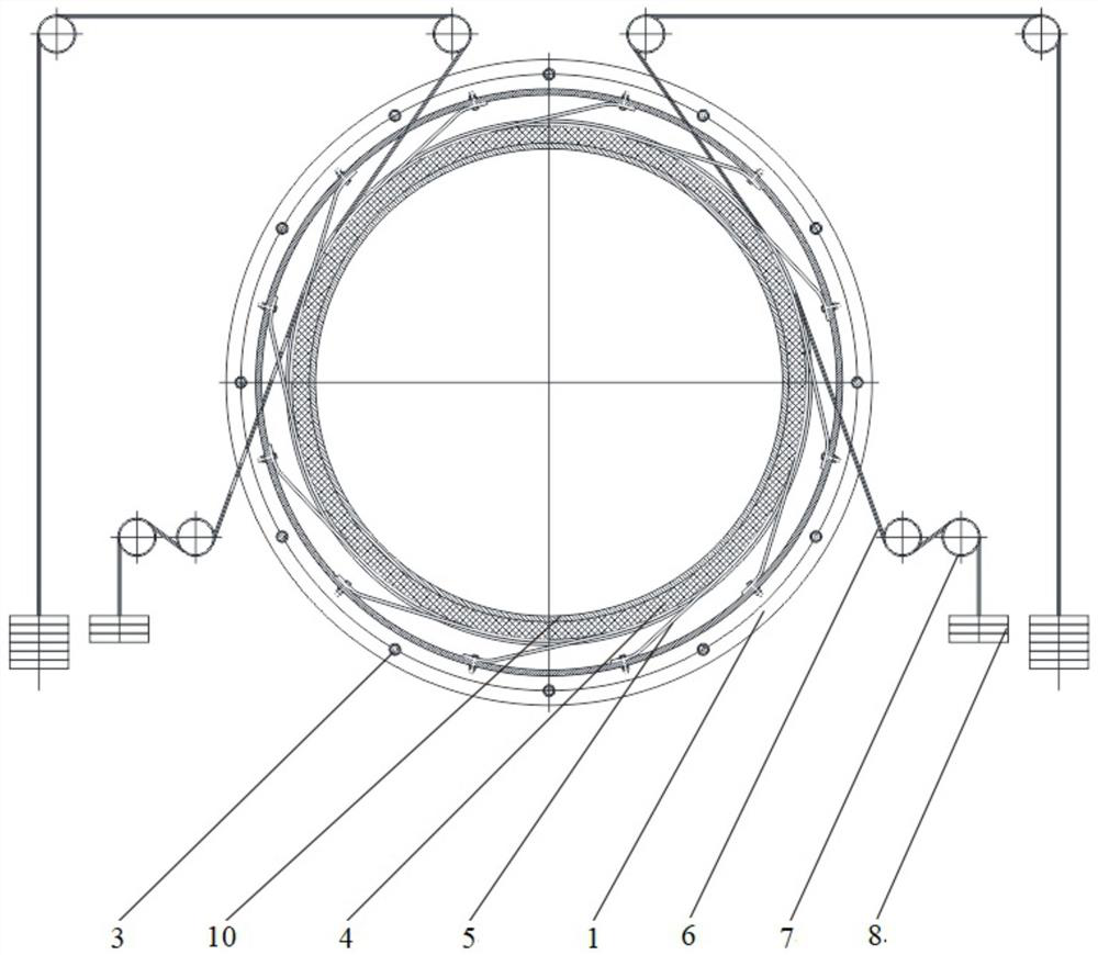 A floating sealing device for pyrolysis rotary kiln