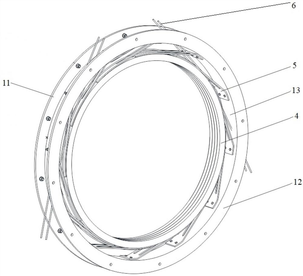 A floating sealing device for pyrolysis rotary kiln