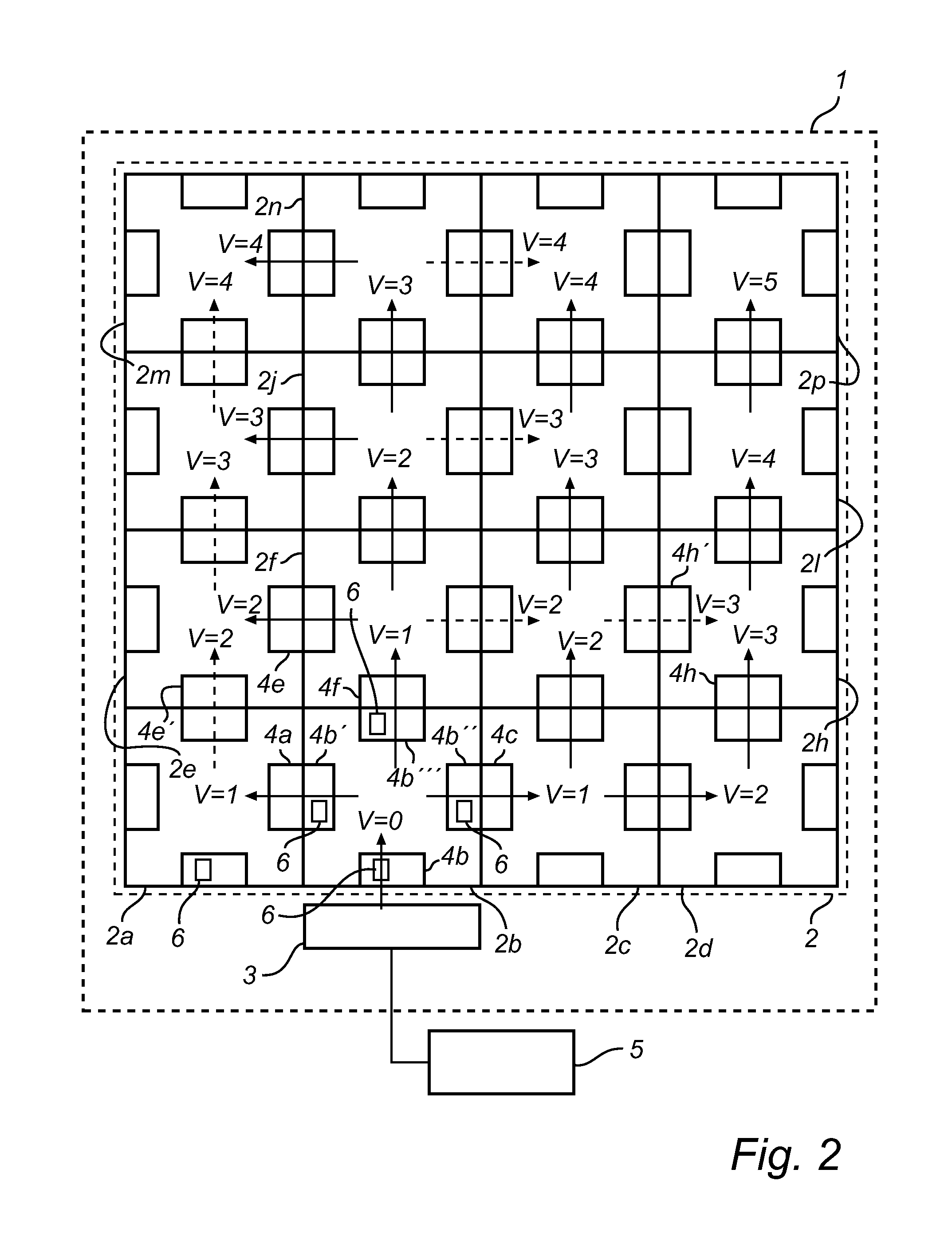 Method for data path creation in a modular lighting system