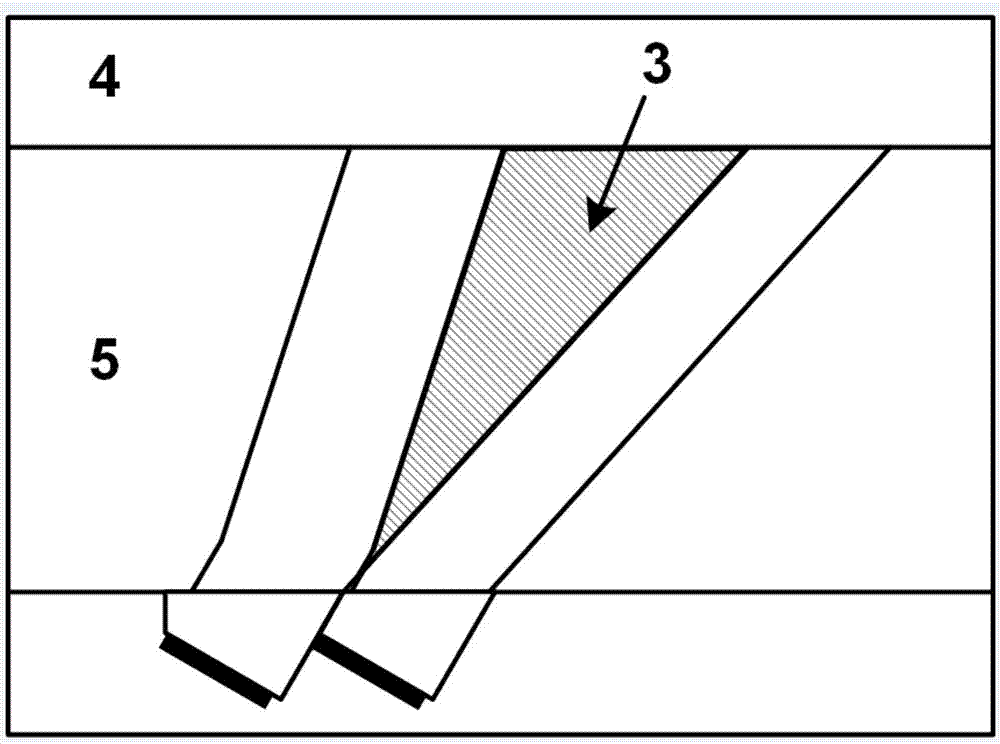 Oil gas water three-phase plugged dispersed flow velocity measuring method