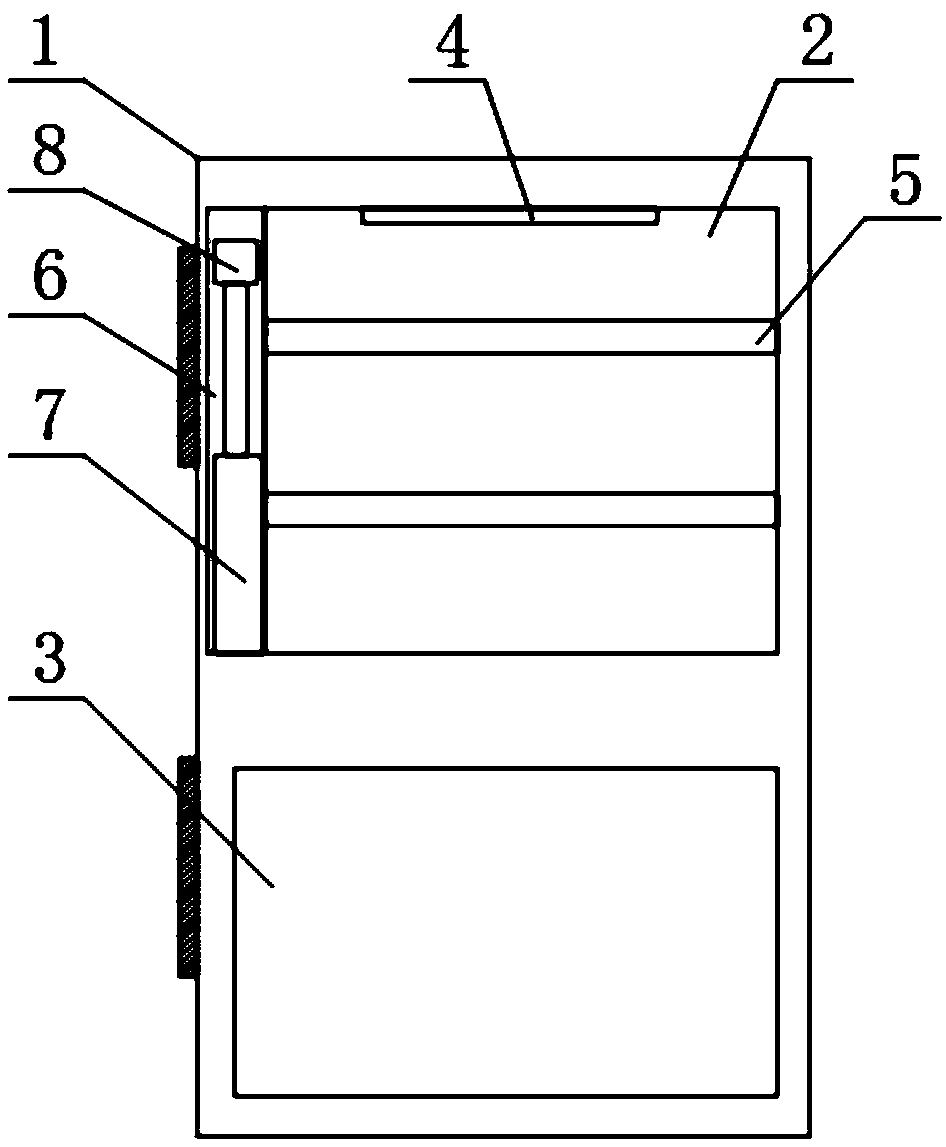 Disinfection cabinet for intelligent household kitchen