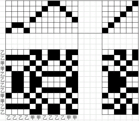 Micro-elastic woven fabric with imitating knitting effect and its weaving process