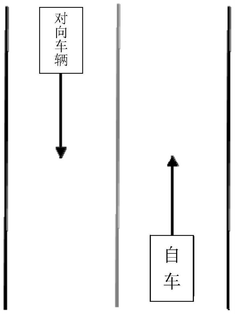 A method, device, and vehicle for processing a meeting scene in automatic driving