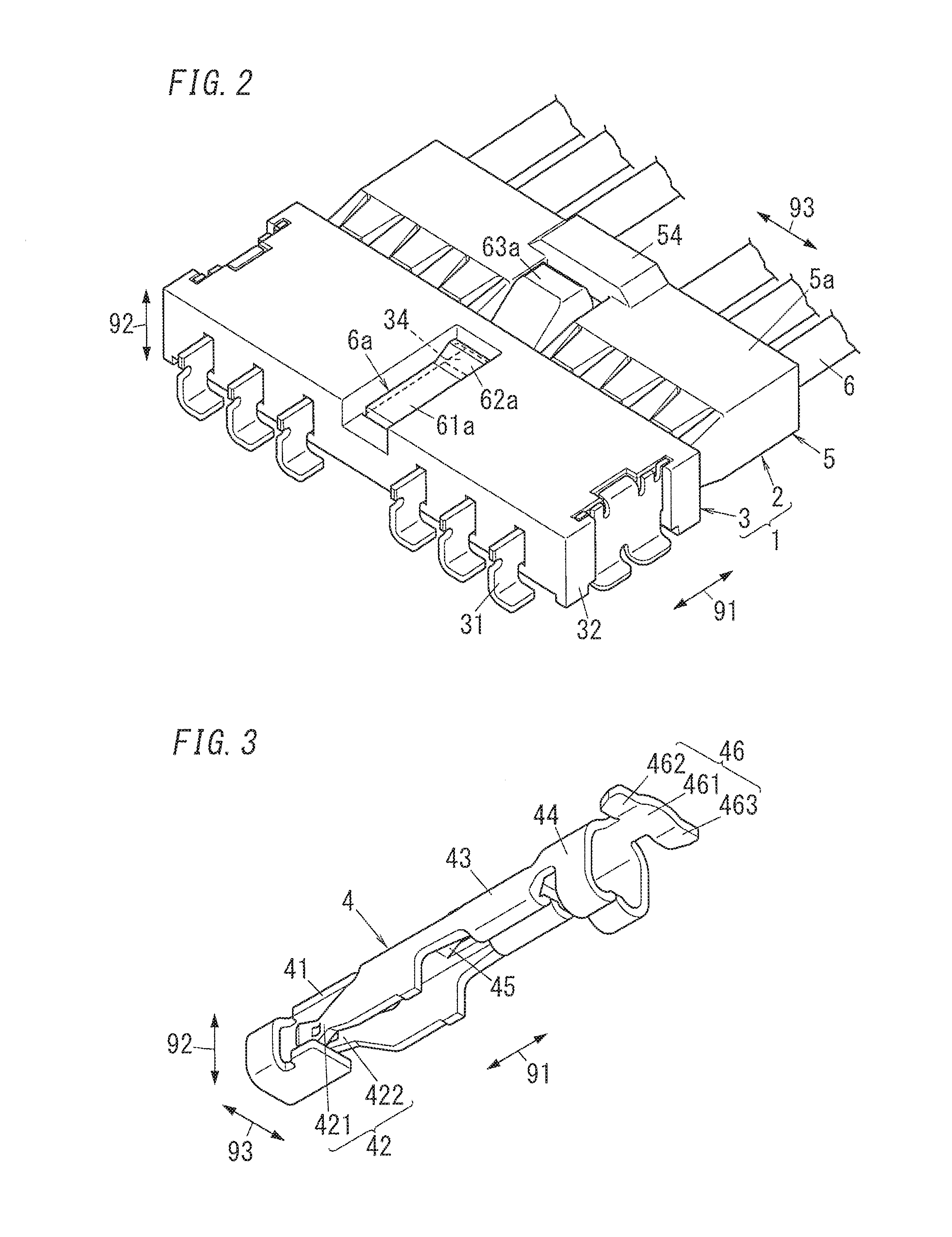 Connector and connector device