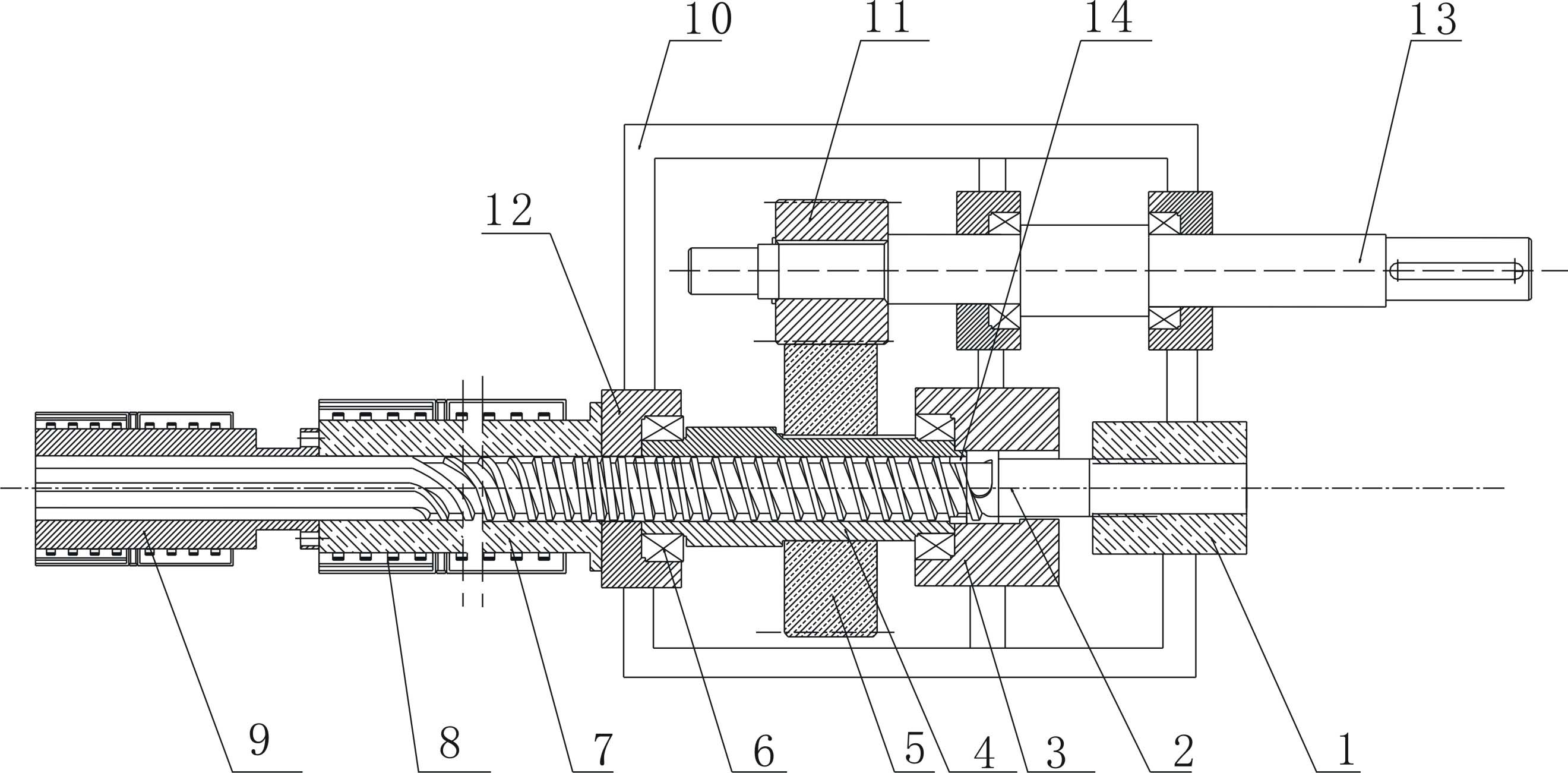 Method and equipment for simultaneously forming multiple high polymer thin bars by single screw machine barrel