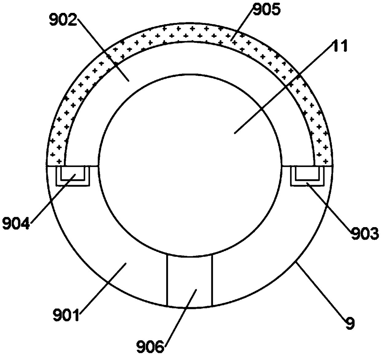 Central control transfer mounting mechanism for multimedia platform