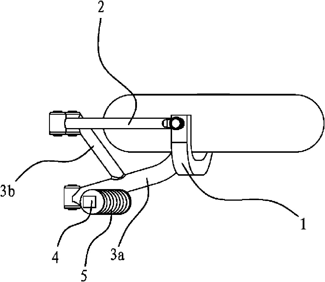 Front suspension frame for double-body vehicle