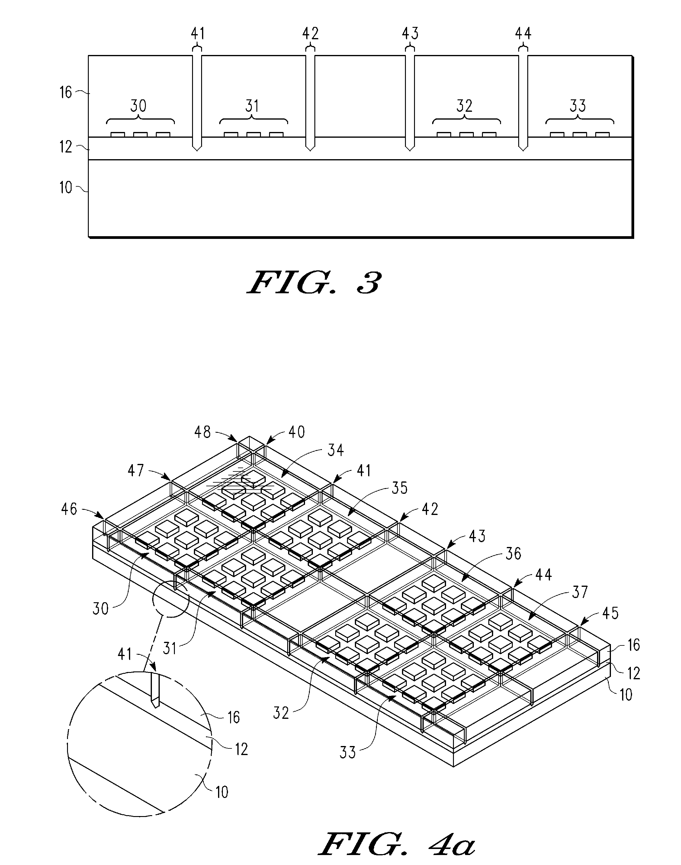 Electromagnetic shield formation for integrated circuit die package